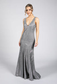 Silver Shimmer Gown