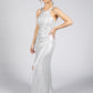 Silver Light Drape Dress