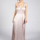 Blush Satin Ballgown