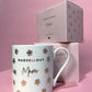 "MARVELLOUS MUM" BOXED PORCELAIN MUG