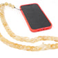 Maxi Marble Effect Chain Phone Charm