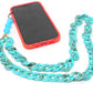 Maxi Marble Effect Chain Phone Charm