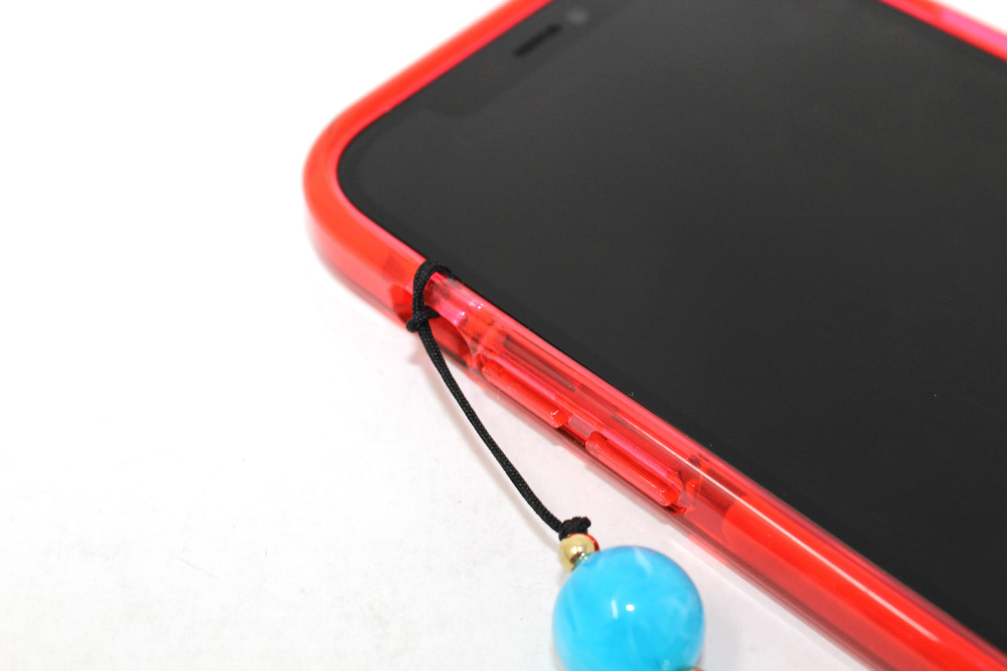 Maxi Marble Effect Chain Phone Charm