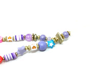 Multicoloured bead phone charm