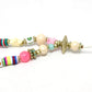 Multicoloured bead phone charm