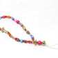 Multicoloured bead phone charm