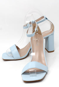 Squared Ankle Strap Shoe