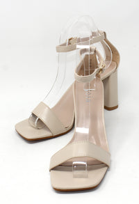 Squared Ankle Strap Shoe