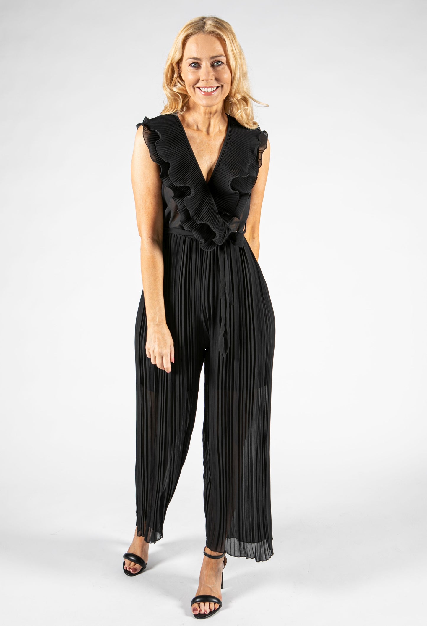 Plisse Jumpsuit