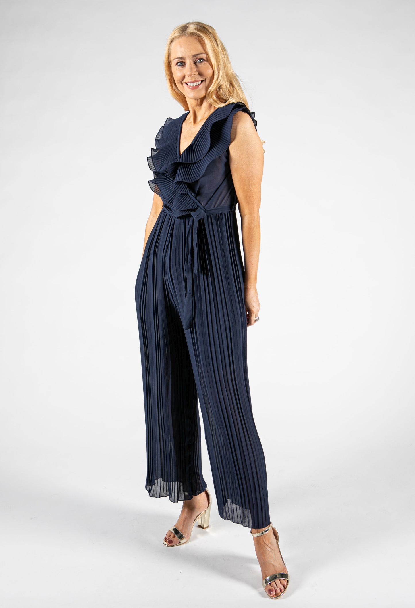 Plisse Jumpsuit