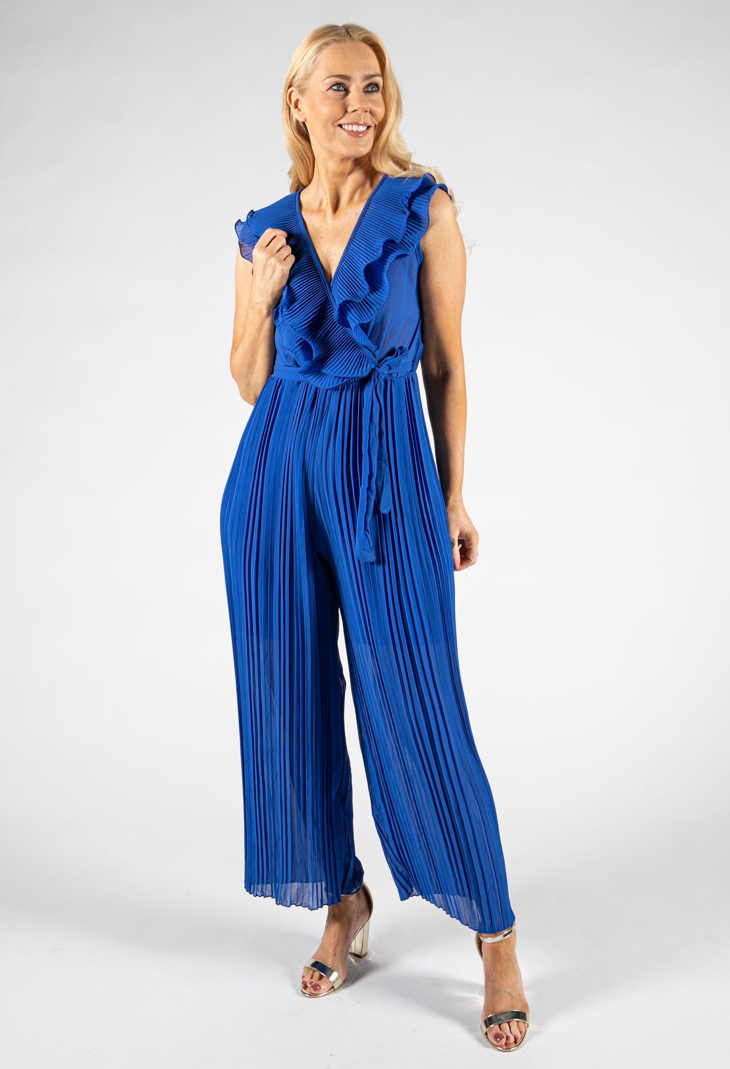 Plisse Jumpsuit