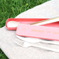 Portable Flatware Set - "Fork It Over"