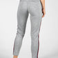 Grey Trousers With Side Stripe