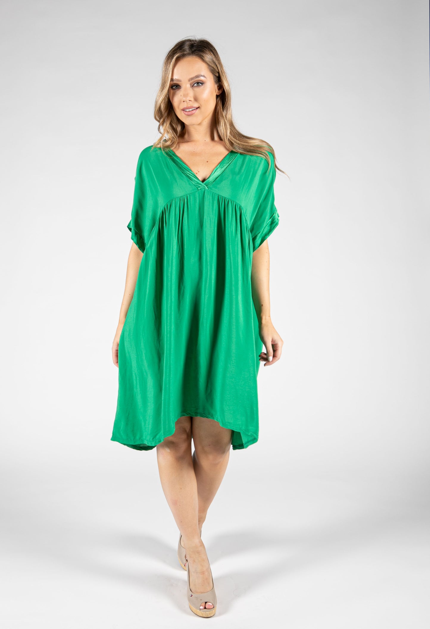 V-Neck Tee Dress