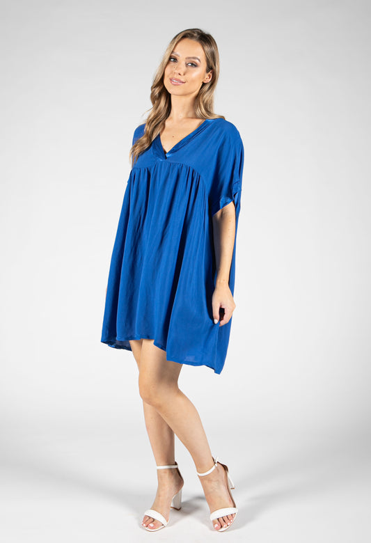 V-Neck Tee Dress