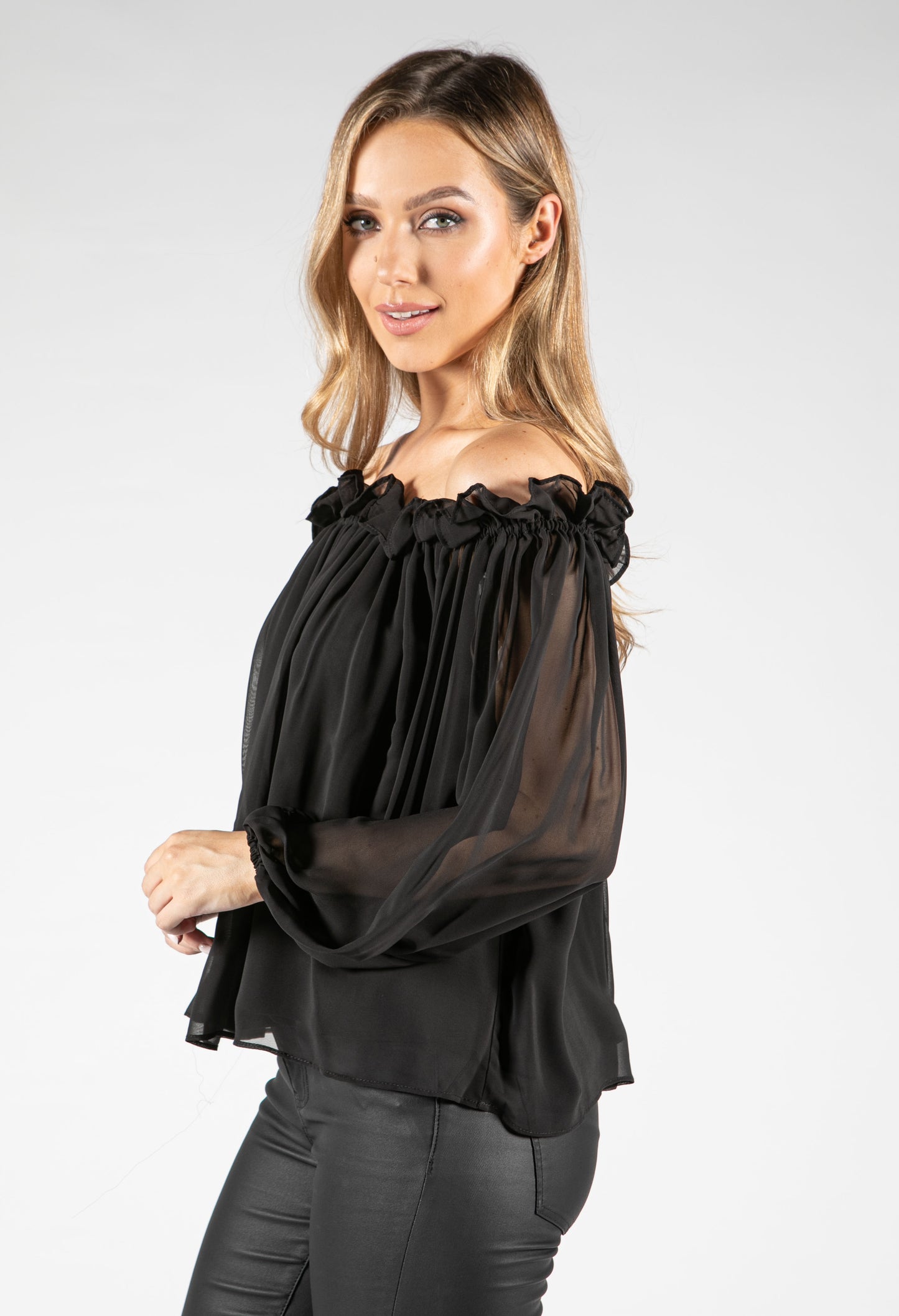 Flowy Ruffled Top