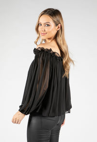 Flowy Ruffled Top