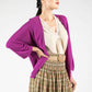 Open Fine Knit Cardigan-1