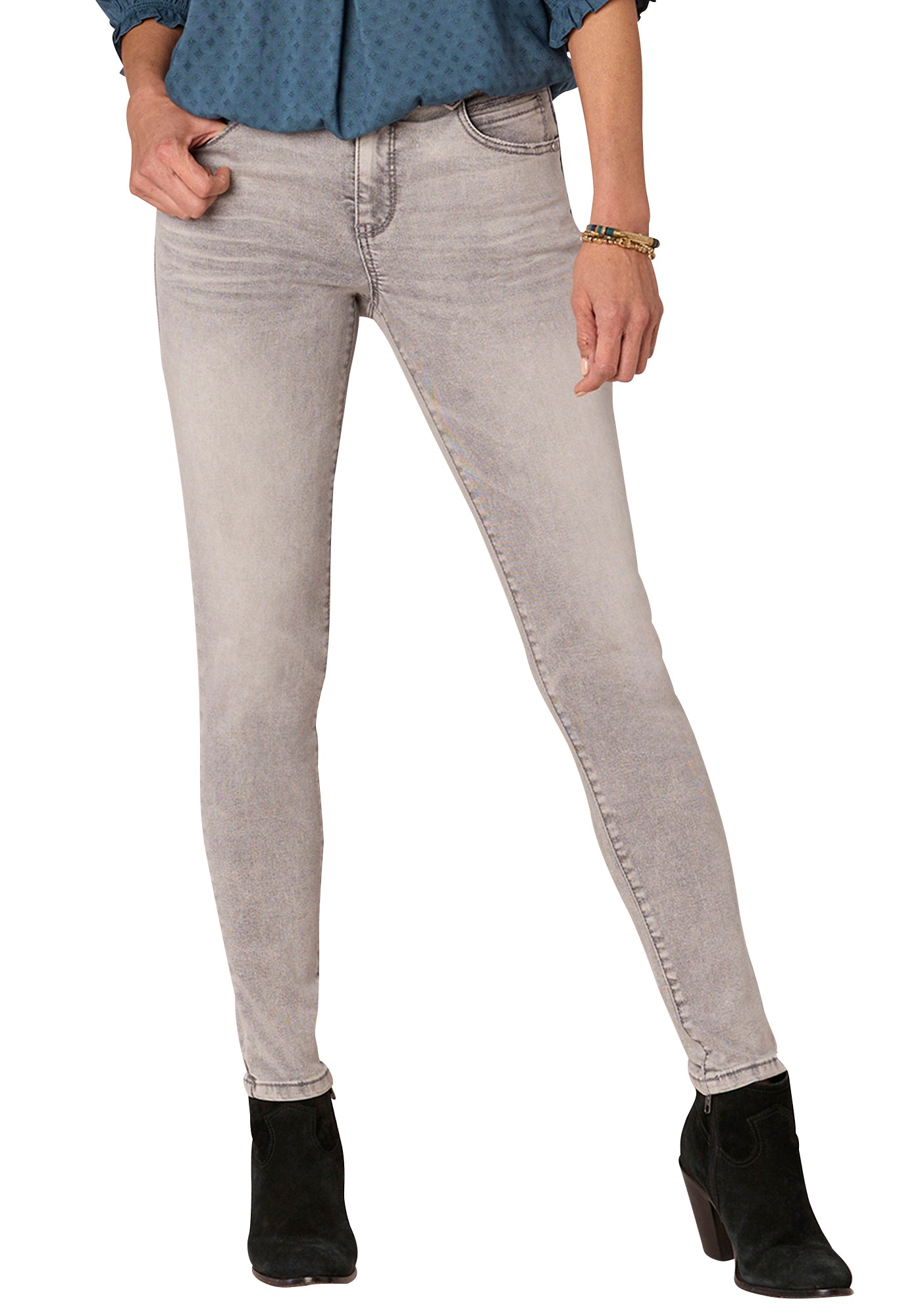 "Ab"solution Mid-Rise Jegging Jeans