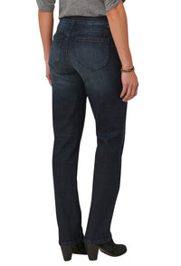 "Ab"solution® Dark Indigo Artisanal Straight Leg Jeans