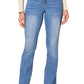 "Ab"solution Mid-Rise Double Side Seam Itty Bitty Boot Jeans