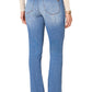 "Ab"solution Mid-Rise Double Side Seam Itty Bitty Boot Jeans