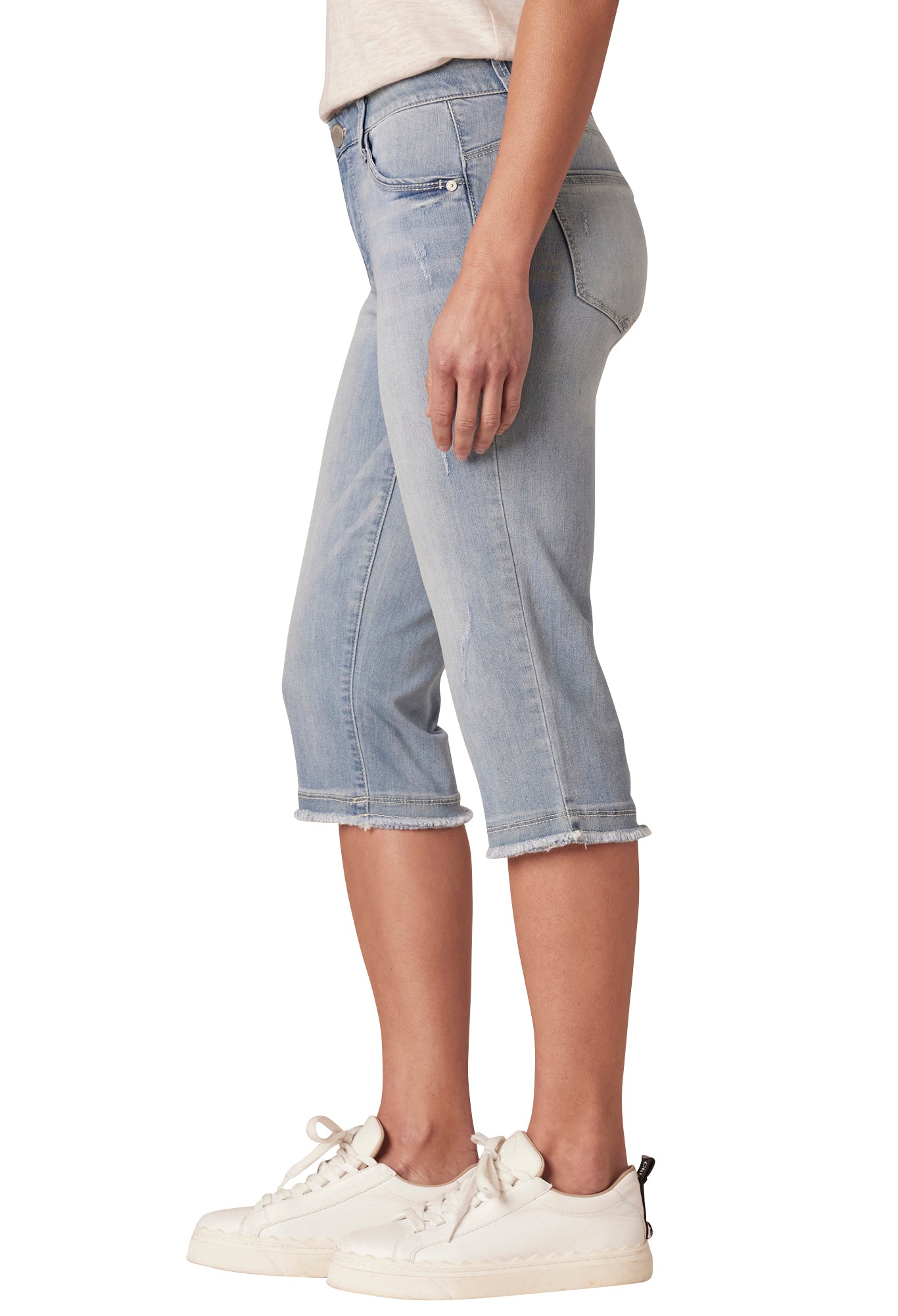 "Ab"solution® Denim Skimmer Capri