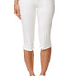 "Ab"solution White Skimmer Capri