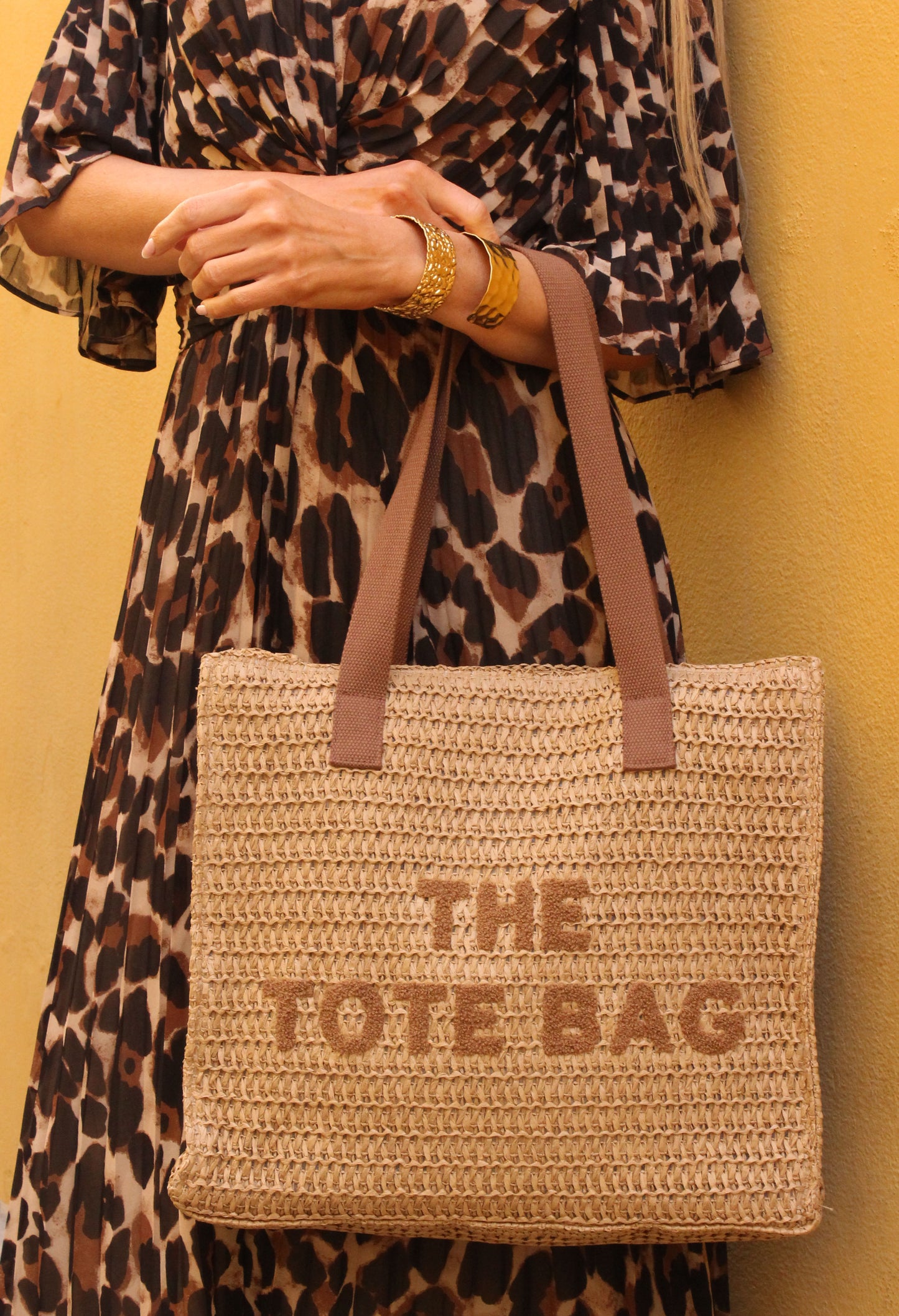 Contrast Tote Bag