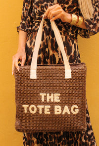 Contrast Tote Bag