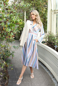 A-Line Wrap Dress