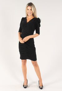 Ruched Lurex Dress