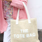 Contrast Tote Bag