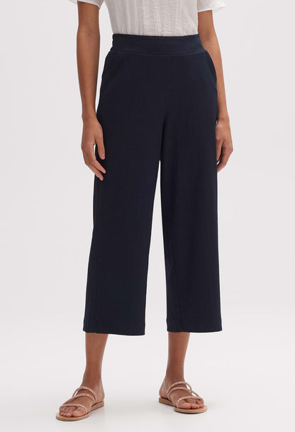 Meltiko Wide Cropped Culottes with Structure