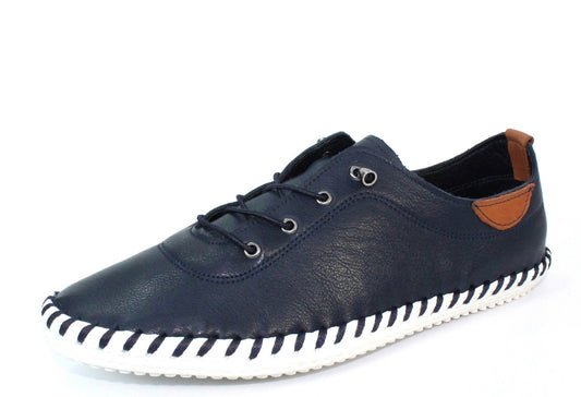 Leather Plimsoll