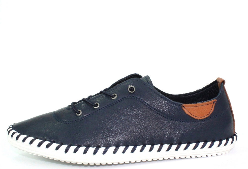 Leather Plimsoll