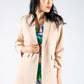 Ruched Sleeve Blazer