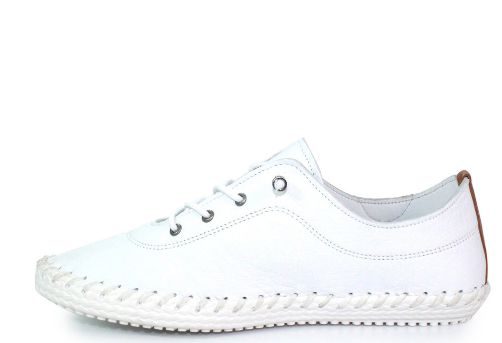 Leather Plimsoll