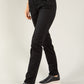 "Ab"solution® Black Denim Straight Leg Jeans