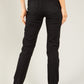 "Ab"solution® Black Denim Straight Leg Jeans