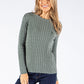 Round Neck Cable Knit