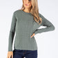 Round Neck Cable Knit