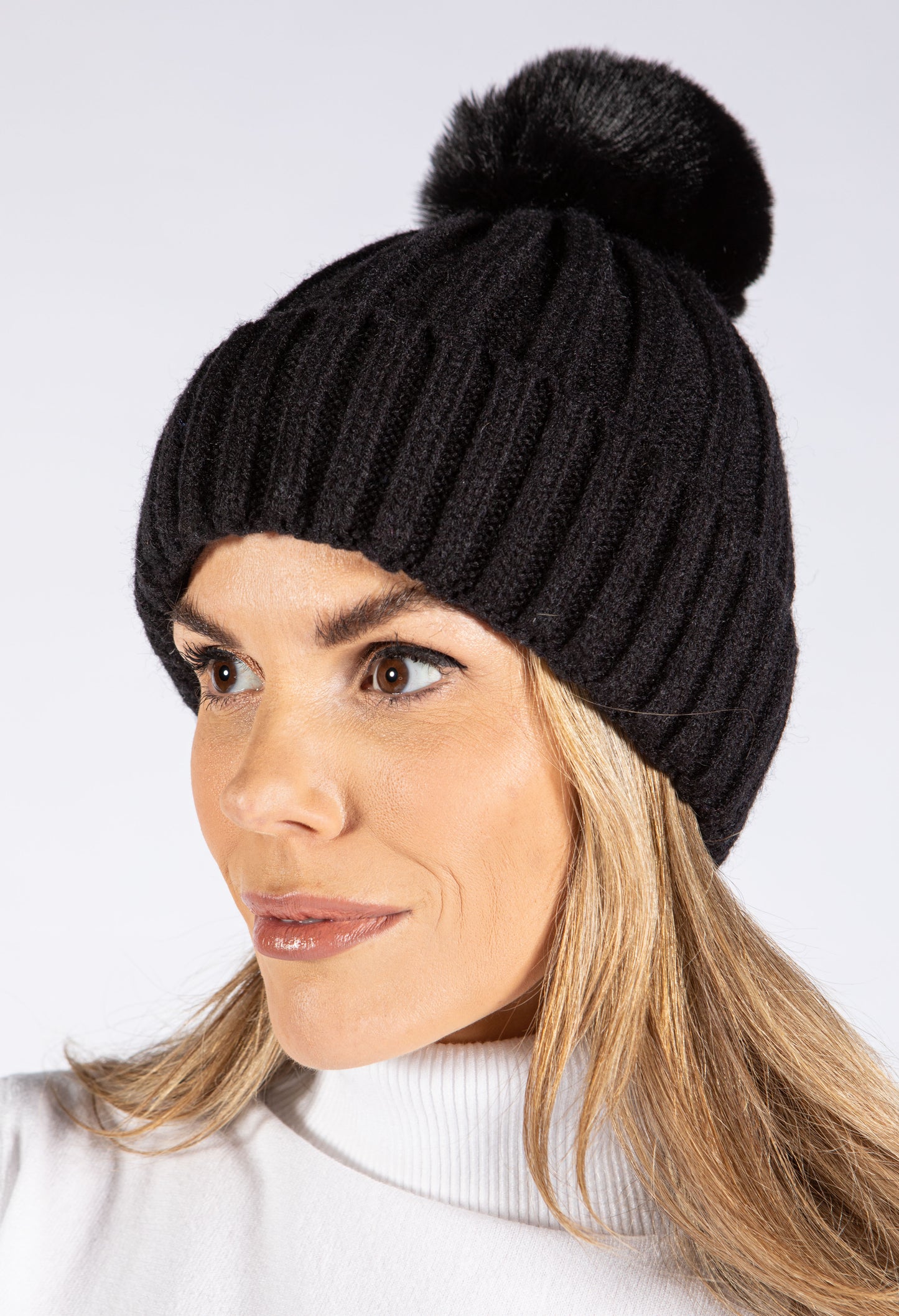 Fleece Lined Bobble Hat