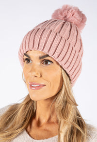 Fleece Lined Bobble Hat