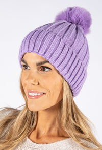 Fleece Lined Bobble Hat