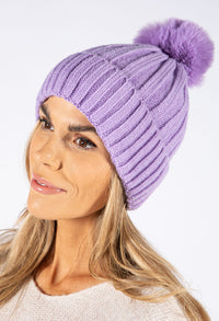 Fleece Lined Bobble Hat