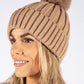 Fleece Lined Bobble Hat