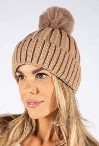 Fleece Lined Bobble Hat