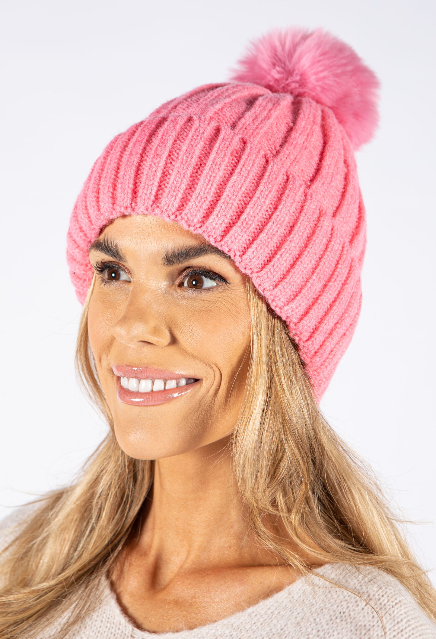 Fleece Lined Bobble Hat