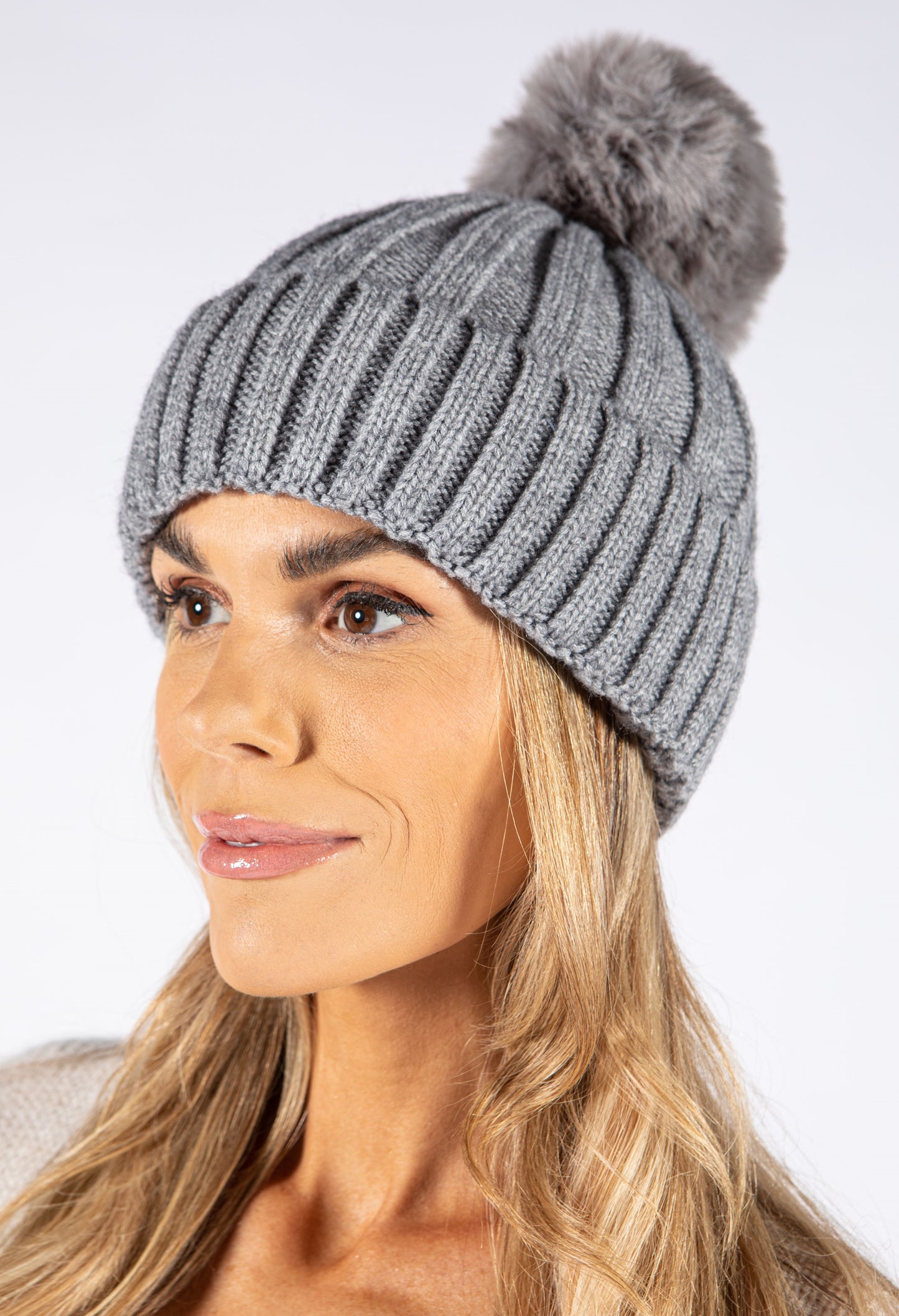 Fleece Lined Bobble Hat